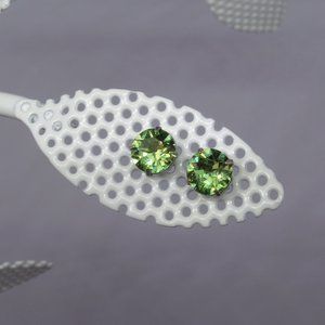 USA Handcrafted BRILLIANT Crystal Stud Earrings